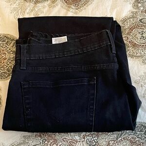 Men’s 36x34 Levi's 541 Athletic fit black Denim Jeans excellent